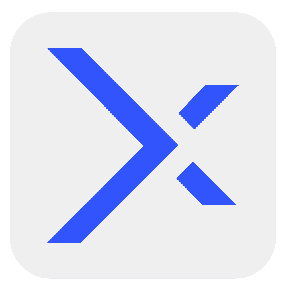 Blue symbol on light field logo