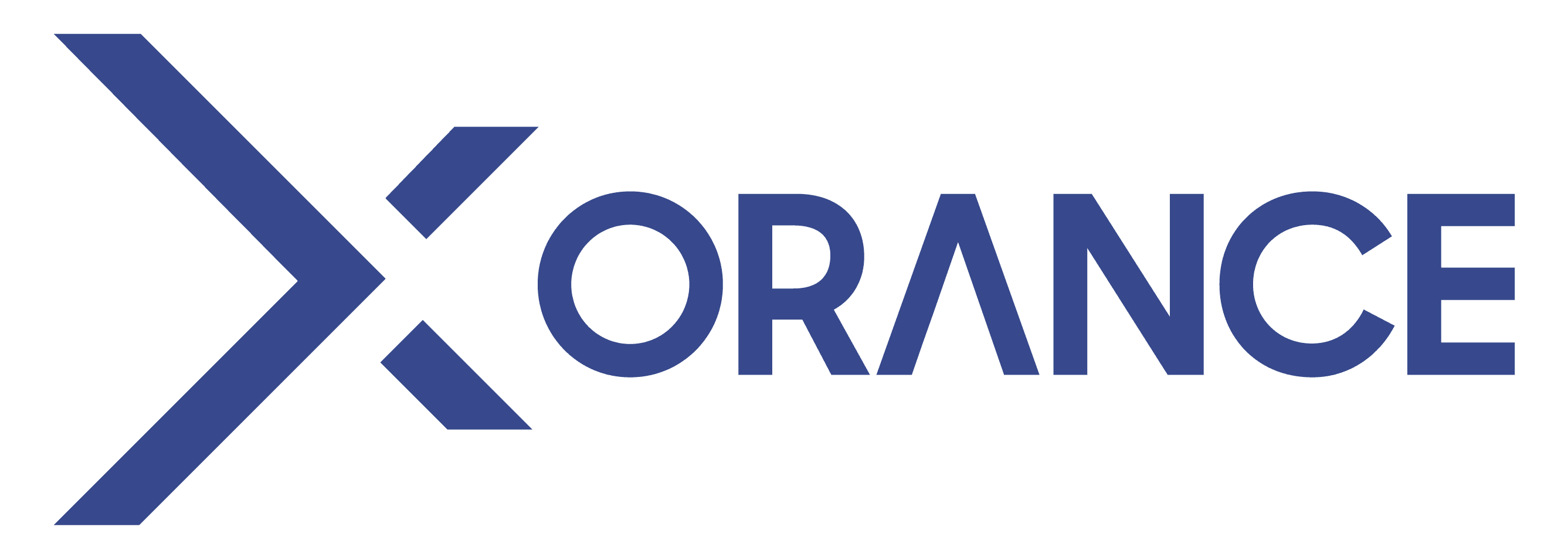 Deep-blue wordmark logo
